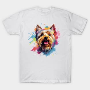 Yorkshire Terrier Art T-Shirt